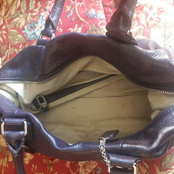 🌺COLE HAAN PEBBLED LEATHER Handbag/Crossbody - Picture 2 of 9